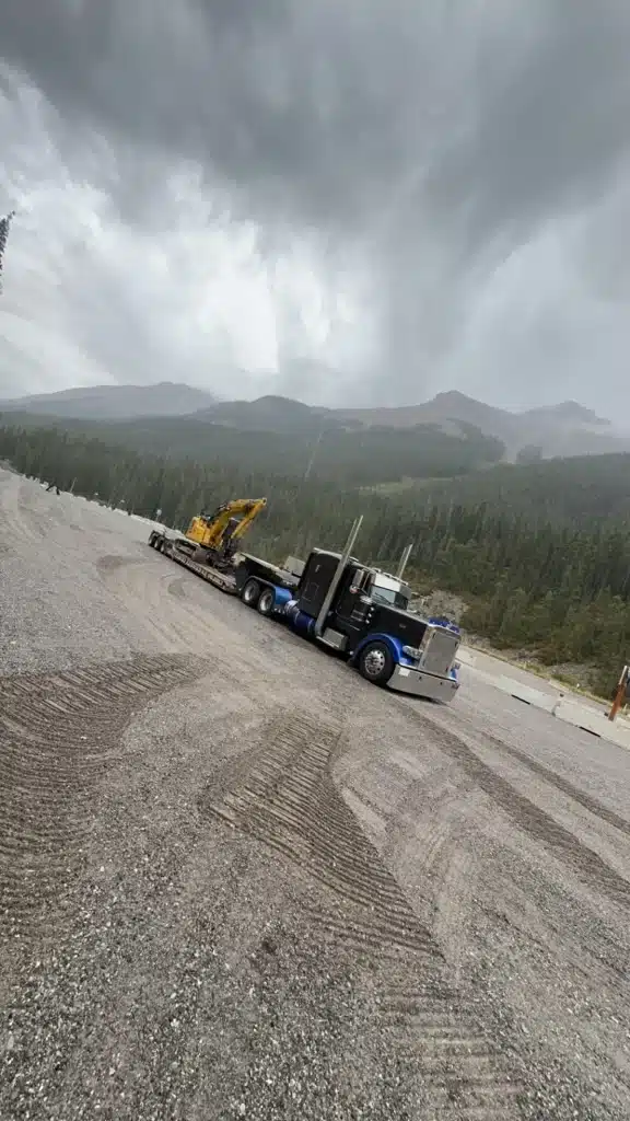 construction equipment shipping