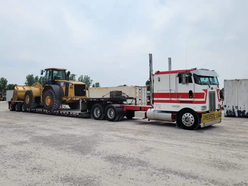 wheel loader shipping