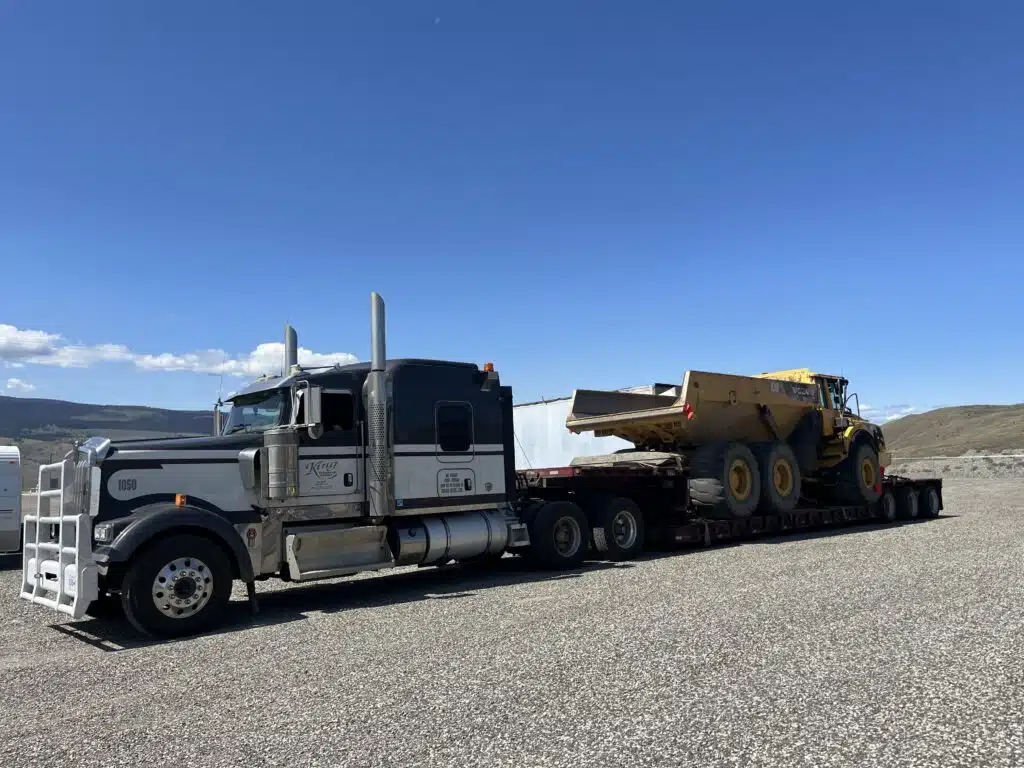 rock truck shipping
