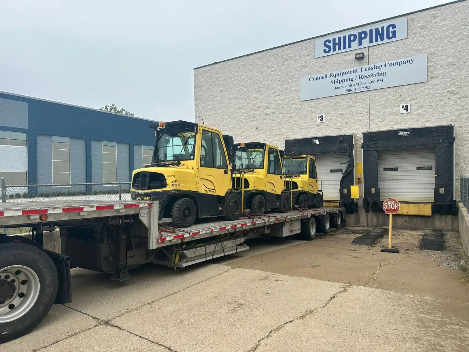 forklift shipping