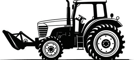 Tractor transport illustration