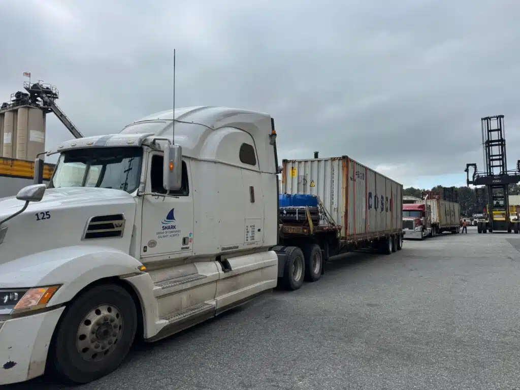 40 foot container relocation